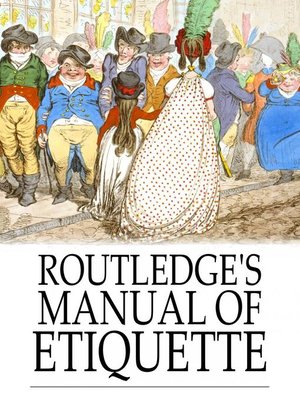 cover image of Routledge's Manual of Etiquette